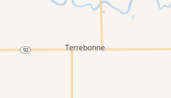 Terrebonne, Minnesota map