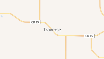 Traverse, Minnesota map