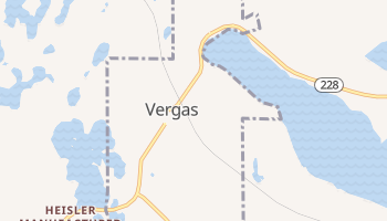 Vergas, Minnesota map