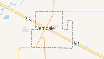 Verndale, Minnesota map