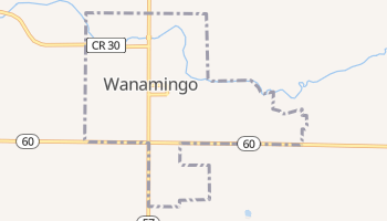 Wanamingo, Minnesota map