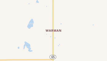 Warman, Minnesota map