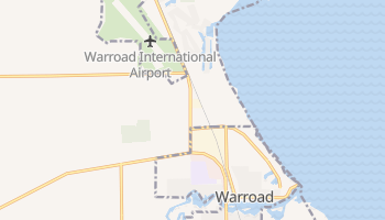 Warroad, Minnesota map