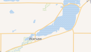 Warsaw, Minnesota map