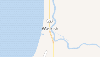 Waskish, Minnesota map