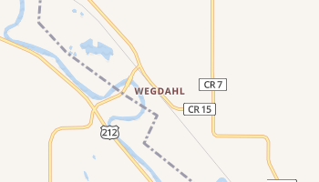 Wegdahl, Minnesota map