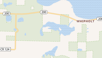 Whipholt, Minnesota map