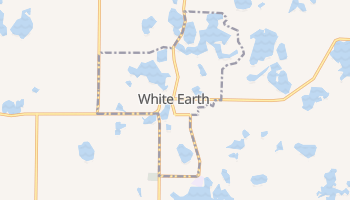 White Earth, Minnesota map