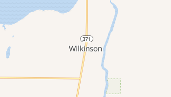 Wilkinson, Minnesota map