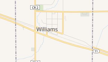 Williams, Minnesota map
