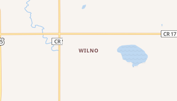 Wilno, Minnesota map