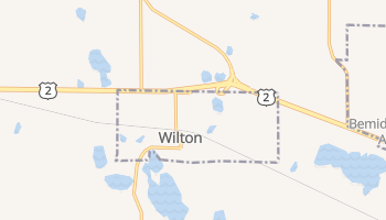 Wilton, Minnesota map