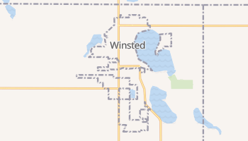 Winsted, Minnesota map