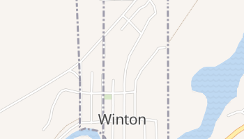 Winton, Minnesota map