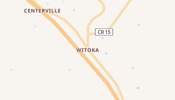 Witoka, Minnesota map