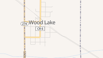 Wood Lake, Minnesota map