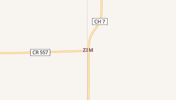 Zim, Minnesota map