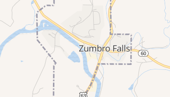 Zumbro Falls, Minnesota map