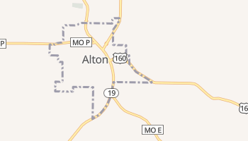 Alton, Missouri map