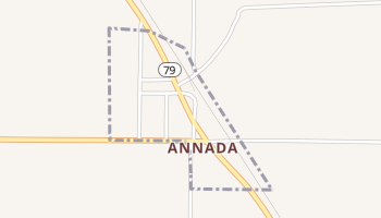 Annada, Missouri map