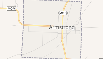 Armstrong, Missouri map