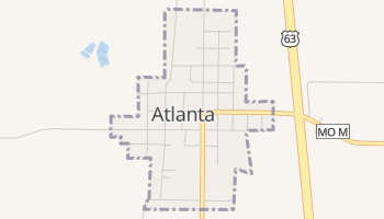 Atlanta, Missouri map