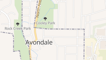 Avondale, Missouri map