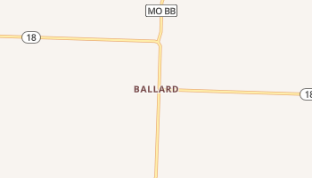 Ballard, Missouri map