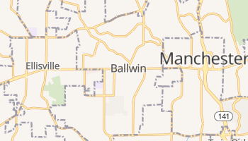 Ballwin, Missouri map