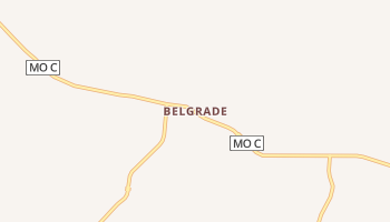 Belgrade, Missouri map