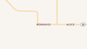 Bendavis, Missouri map