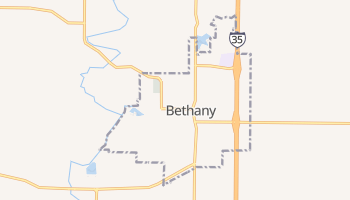 Bethany, Missouri map