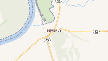 Beverly, Missouri map