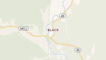 Black, Missouri map