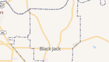 Black Jack, Missouri map