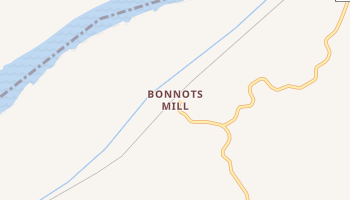 Bonnots Mill, Missouri map