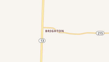 Brighton, Missouri map