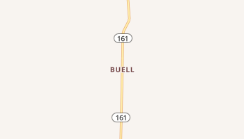 Buell, Missouri map
