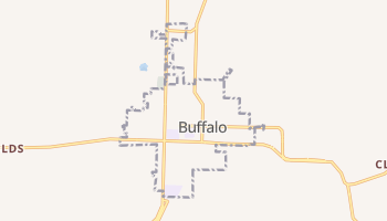 Buffalo, Missouri map