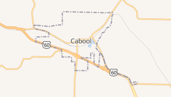 Cabool, Missouri map
