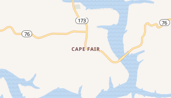 Cape Fair, Missouri map