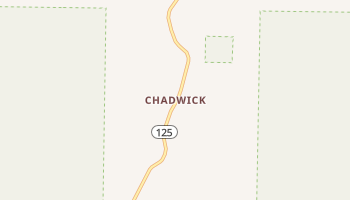 Chadwick, Missouri map