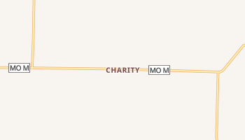 Charity, Missouri map