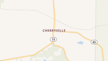 Cherryville, Missouri map