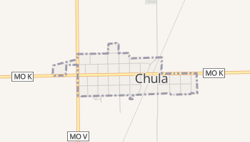 Chula, Missouri map
