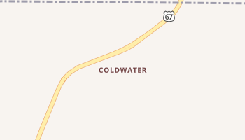 Coldwater, Missouri map