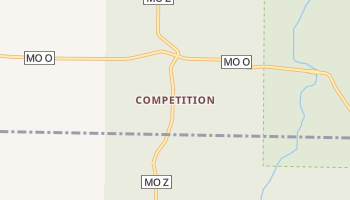 Competition, Missouri map