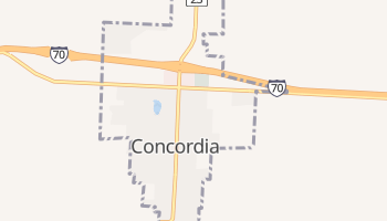 Concordia, Missouri map