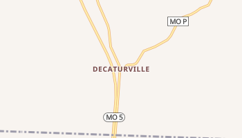 Decaturville, Missouri map