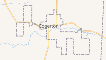 Edgerton, Missouri map